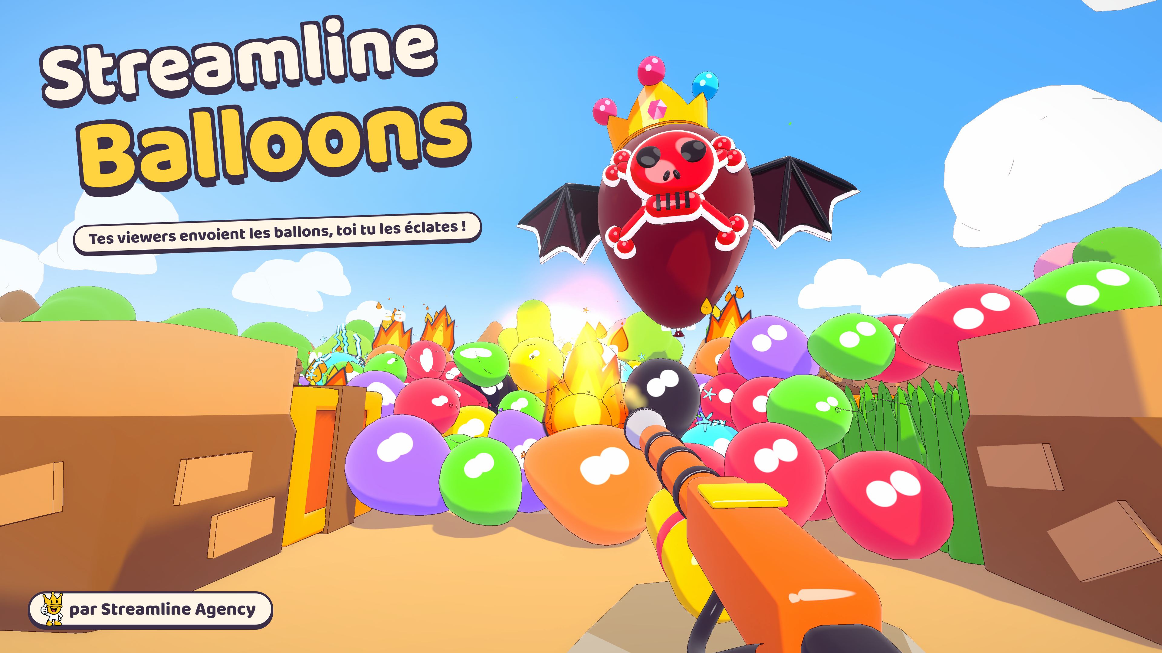 Balloons : jeu interactif TikTok Live | Streamline Agency